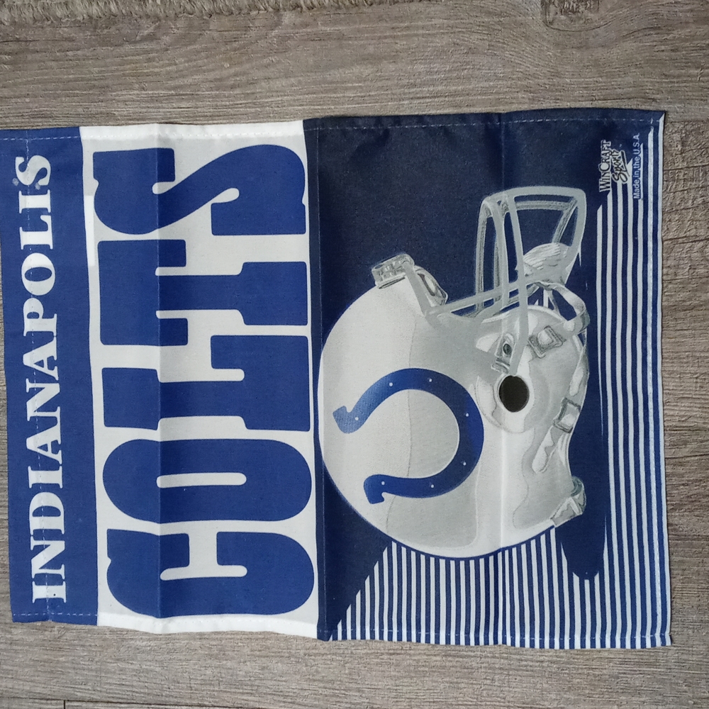 Indianapolis Colts Decorative Garden Flag